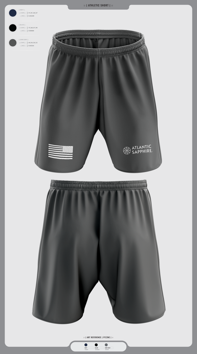undefined Athletic Shorts With Pockets - 3
