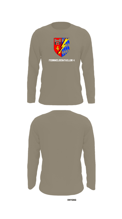 Fernmeldebataillon 4 95457693 Long Sleeve Performance Shirt 72