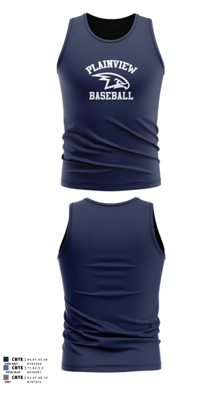 Tank Top, Plainview Little League, Baseball, Teamtime, Team time, sublimation, custom sports apparel, team uniforms, spirit wear, spiritwear, sports uniforms, custom shirts, team store, custom team store, fundraiser sports, apparel fundraiser