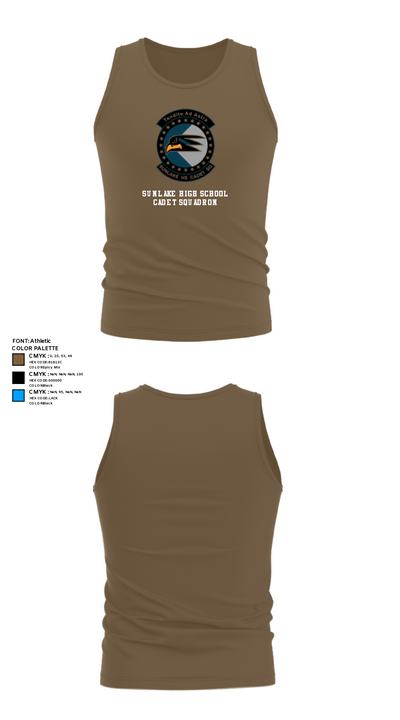 Sunlake High School Cadet Squadron 6161246 Tank Top - 19