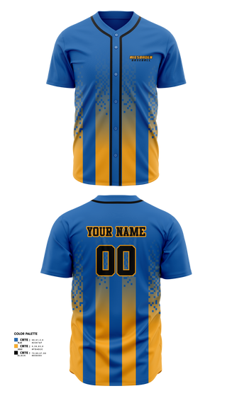 Full Button Baseball Jersey, Wiesbaden, Baseball, Teamtime, Team time, sublimation, custom sports apparel, team uniforms, spirit wear, spiritwear, sports uniforms, custom shirts, team store, custom team store, fundraiser sports, apparel fundraiser