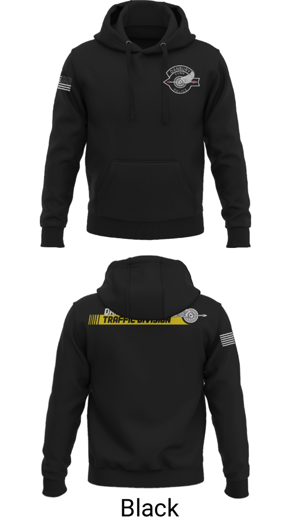 Hoodie, Danbury Police Traffic Unit, Police, Teamtime, Team time, sublimation, custom sports apparel, team uniforms, spirit wear, spiritwear, sports uniforms, custom shirts, team store, custom team store, fundraiser sports, apparel fundraiser