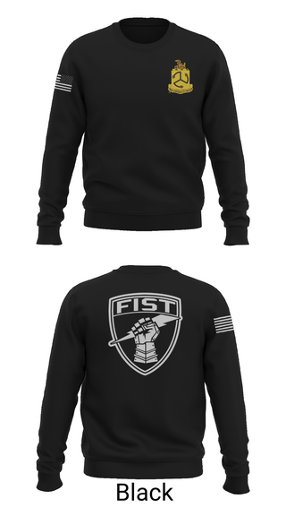 Crew Neck Sweatshirt, 1-200 Infantry, National Guard, Teamtime, Team time, sublimation, custom sports apparel, team uniforms, spirit wear, spiritwear, sports uniforms, custom shirts, team store, custom team store, fundraiser sports, apparel fundraiser