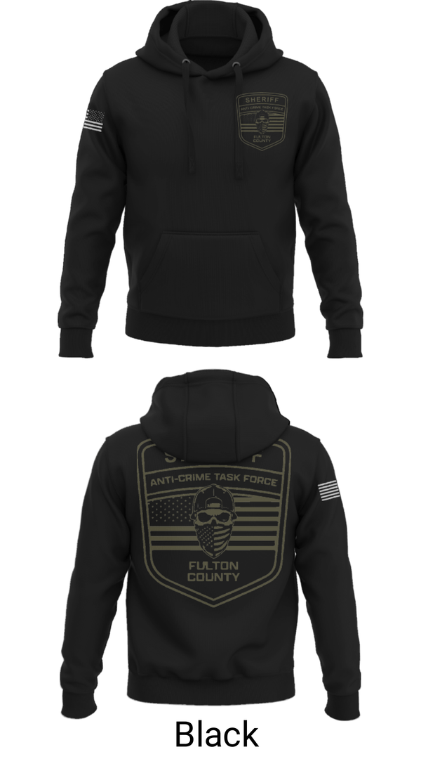 Hoodie, Fulton County Anti-Crime Task Force, , Teamtime, Team time, sublimation, custom sports apparel, team uniforms, spirit wear, spiritwear, sports uniforms, custom shirts, team store, custom team store, fundraiser sports, apparel fundraiser