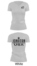 Jonatan Usa 10426375 Women's Short Sleeve V-neck Shirt - 19