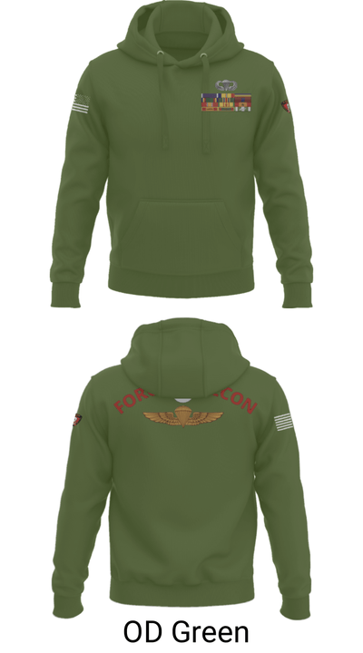B Co. 3rd Recon Bn 24537683 Hoodie - 58
