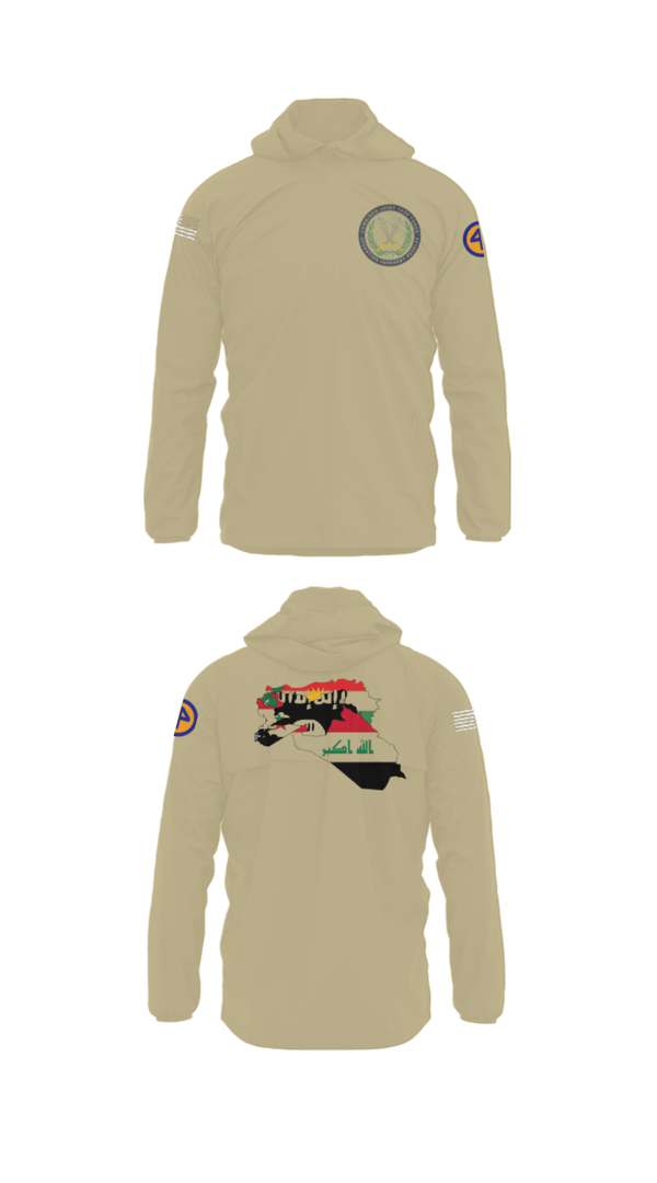 Windbreaker, 44th ICBT, National Guard, Teamtime, Team time, sublimation, custom sports apparel, team uniforms, spirit wear, spiritwear, sports uniforms, custom shirts, team store, custom team store, fundraiser sports, apparel fundraiser