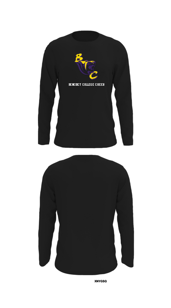 Long Sleeve Performance Shirt, Benedict College Cheer, Cheer, Teamtime, Team time, sublimation, custom sports apparel, team uniforms, spirit wear, spiritwear, sports uniforms, custom shirts, team store, custom team store, fundraiser sports, apparel fundraiser