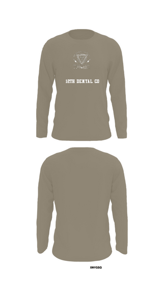 Long Sleeve Performance Shirt, 12th Dental Co, Navy, Teamtime, Team time, sublimation, custom sports apparel, team uniforms, spirit wear, spiritwear, sports uniforms, custom shirts, team store, custom team store, fundraiser sports, apparel fundraiser
