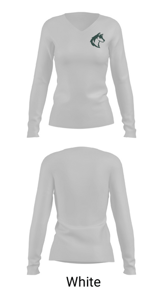 Womens Long Sleeve Vneck Shirt, Hope Christian High School Cross Country, Cross Country, Teamtime, Team time, sublimation, custom sports apparel, team uniforms, spirit wear, spiritwear, sports uniforms, custom shirts, team store, custom team store, fundraiser sports, apparel fundraiser