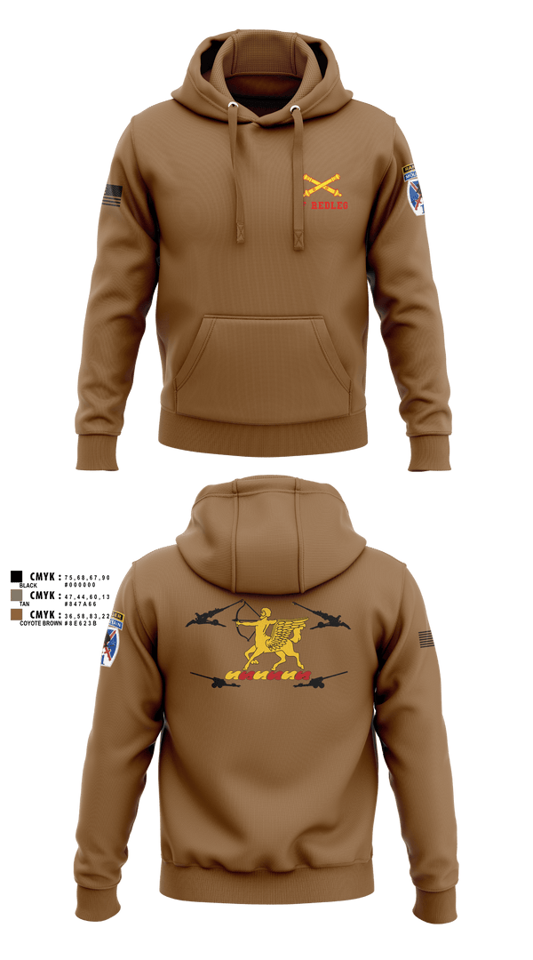 Hoodie, 3-6 FA, Army, Teamtime, Team time, sublimation, custom sports apparel, team uniforms, spirit wear, spiritwear, sports uniforms, custom shirts, team store, custom team store, fundraiser sports, apparel fundraiser