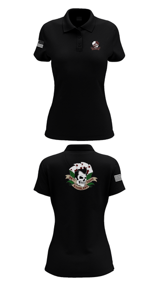 Womens Short Sleeve Performance Polo, Gamblers, Army, Teamtime, Team time, sublimation, custom sports apparel, team uniforms, spirit wear, spiritwear, sports uniforms, custom shirts, team store, custom team store, fundraiser sports, apparel fundraiser