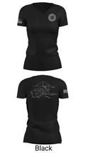 Howland Hook Marine Terminal 56370038 Women's Short Sleeve V-neck Shirt - 38