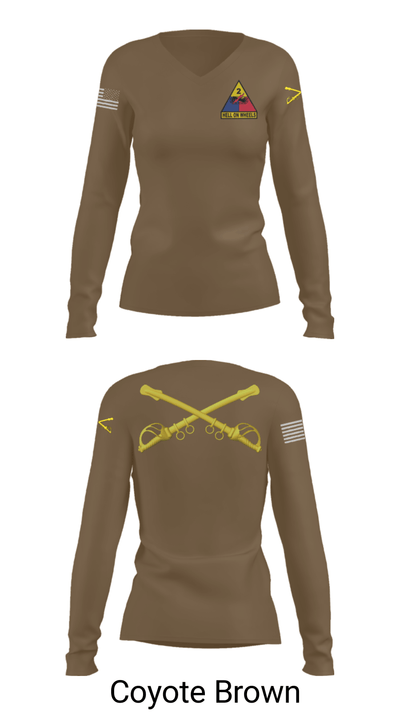 Scouts 94083675 Women's Long Sleeve V-neck Shirt - 15
