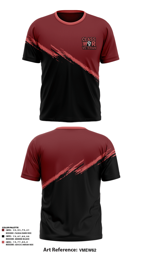 Short Sleeve Performance Shirt, Class War Veterans, E-Sports, Teamtime, Team time, sublimation, custom sports apparel, team uniforms, spirit wear, spiritwear, sports uniforms, custom shirts, team store, custom team store, fundraiser sports, apparel fundraiser
