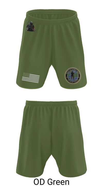 Center for Security Forces Detachment Chesapeake 88189039 Athletic Shorts With Pockets - 47