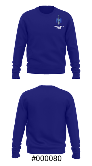 Crew Neck Sweatshirt, iMater Knights, Track & Field, Teamtime, Team time, sublimation, custom sports apparel, team uniforms, spirit wear, spiritwear, sports uniforms, custom shirts, team store, custom team store, fundraiser sports, apparel fundraiser