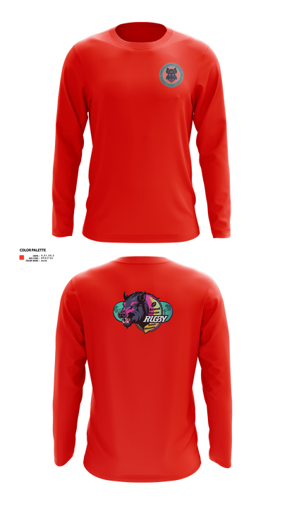 Black Boars 84058902 Long Sleeve Performance Shirt 1