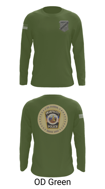 Swampscott Police 55581807 Long Sleeve Performance Shirt 44