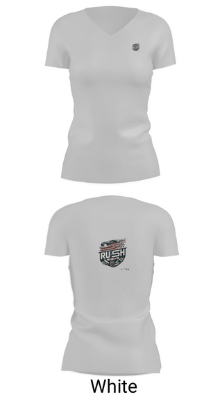 Women's Short Sleeve Vneck Shirt, Rush auto detail, , Teamtime, Team time, sublimation, custom sports apparel, team uniforms, spirit wear, spiritwear, sports uniforms, custom shirts, team store, custom team store, fundraiser sports, apparel fundraiser