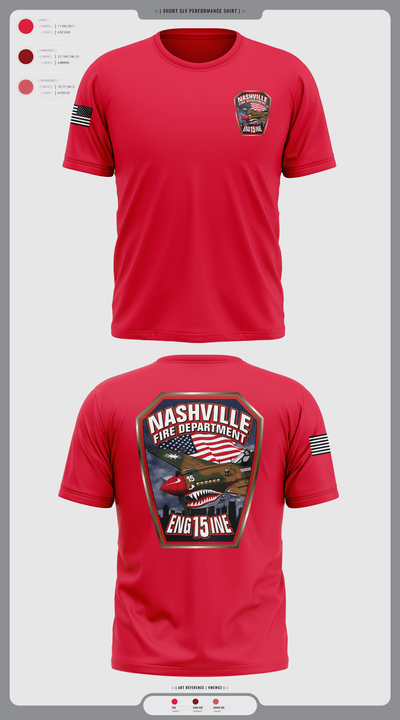 Engine 15 4145727 Short Sleeve Performance Shirt - 1