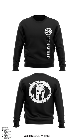 Crew Neck Sweatshirt, Iron shield protection group, , Teamtime, Team time, sublimation, custom sports apparel, team uniforms, spirit wear, spiritwear, sports uniforms, custom shirts, team store, custom team store, fundraiser sports, apparel fundraiser
