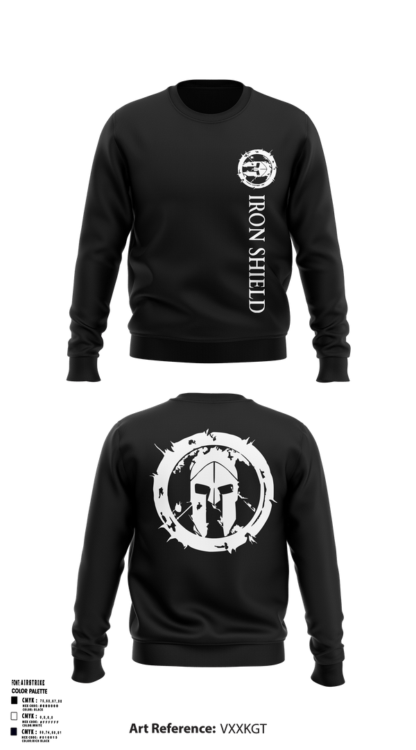 Crew Neck Sweatshirt, Iron shield protection group, , Teamtime, Team time, sublimation, custom sports apparel, team uniforms, spirit wear, spiritwear, sports uniforms, custom shirts, team store, custom team store, fundraiser sports, apparel fundraiser