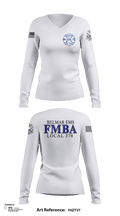 Belmar FMBA 91468281 Women's Long Sleeve V-neck Shirt -1 117