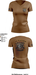 Fuel Dawgs 84866283 Women's Short Sleeve V-neck Shirt - 3