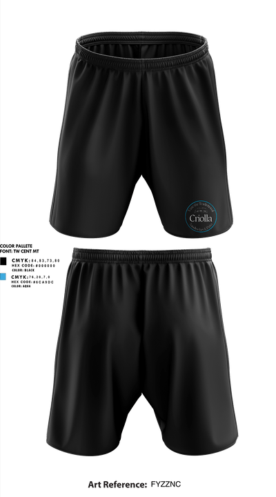 Criolla Sandwich & Pasta 89494109 Athletic Shorts With Pockets - 1