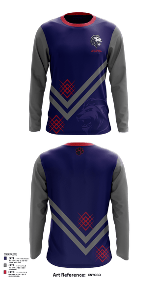 Long Sleeve Performance Shirt, Lacey Township High School Soccer, Men's Soccer, Teamtime, Team time, sublimation, custom sports apparel, team uniforms, spirit wear, spiritwear, sports uniforms, custom shirts, team store, custom team store, fundraiser sports, apparel fundraiser