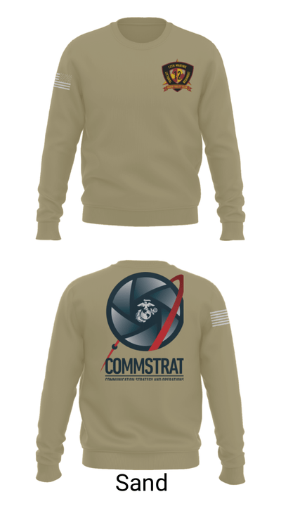 12th MLR COMMSTRAT 81672538 Crew Neck Sweatshirt - 85