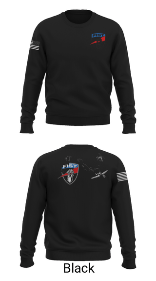 Crew Neck Sweatshirt, 3-172 FiST, Army, Teamtime, Team time, sublimation, custom sports apparel, team uniforms, spirit wear, spiritwear, sports uniforms, custom shirts, team store, custom team store, fundraiser sports, apparel fundraiser