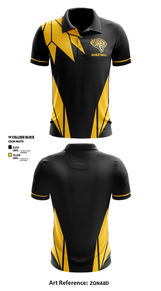 Short Sleeve Performance Polo, Kensington Multiplex High School Basketball, Men's Basketball, Teamtime, Team time, sublimation, custom sports apparel, team uniforms, spirit wear, spiritwear, sports uniforms, custom shirts, team store, custom team store, fundraiser sports, apparel fundraiser
