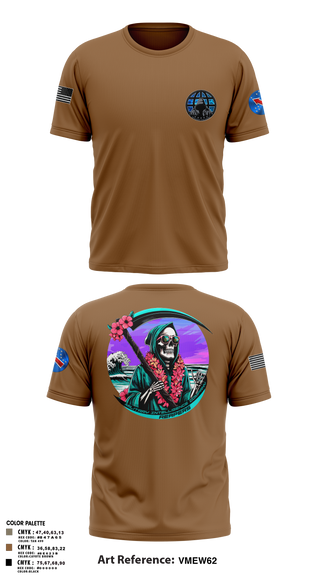 Old School Cotton Feel Shirt, REAPERS, FT SHAFTER, , Teamtime, Team time, sublimation, custom sports apparel, team uniforms, spirit wear, spiritwear, sports uniforms, custom shirts, team store, custom team store, fundraiser sports, apparel fundraiser