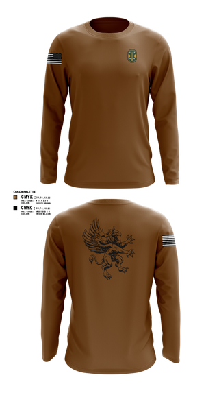 Long Sleeve Performance Shirt, 3rd Platoon Gryphons, , Teamtime, Team time, sublimation, custom sports apparel, team uniforms, spirit wear, spiritwear, sports uniforms, custom shirts, team store, custom team store, fundraiser sports, apparel fundraiser