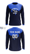 Plainview Little League 37284213 Long Sleeve Performance Shirt 16
