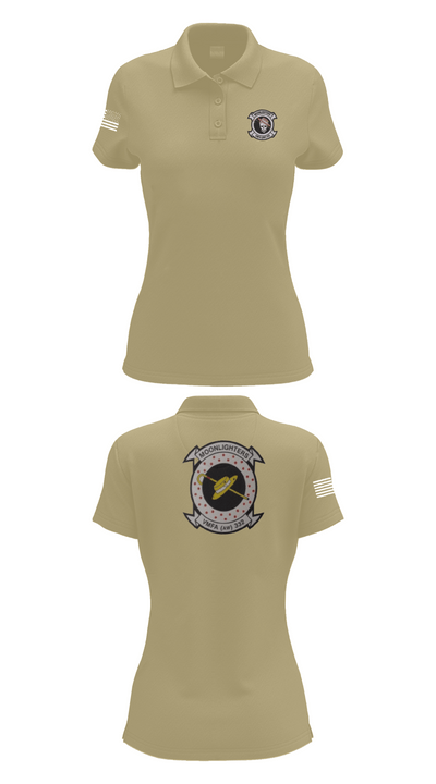 VMFA-332 The Moonlighters 29098342 Women's Short Sleeve Performance Polo  - 95