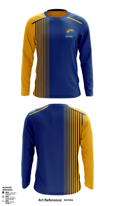 David H Ponitz Career Technology Center Volleyball 45290378 Long Sleeve Performance Shirt - 40