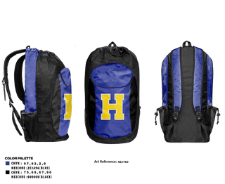 Gear Bag, Hazen High School Basketball, Men's Basketball, Teamtime, Team time, sublimation, custom sports apparel, team uniforms, spirit wear, spiritwear, sports uniforms, custom shirts, team store, custom team store, fundraiser sports, apparel fundraiser
