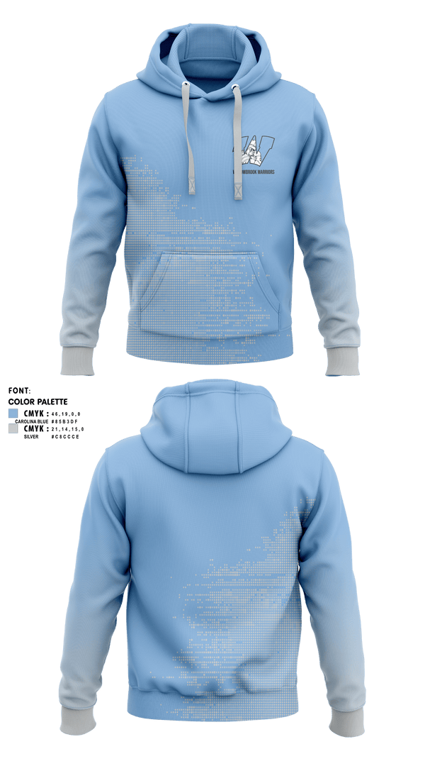 Hoodie, Willowbrook Warriors, Men's Soccer, Teamtime, Team time, sublimation, custom sports apparel, team uniforms, spirit wear, spiritwear, sports uniforms, custom shirts, team store, custom team store, fundraiser sports, apparel fundraiser