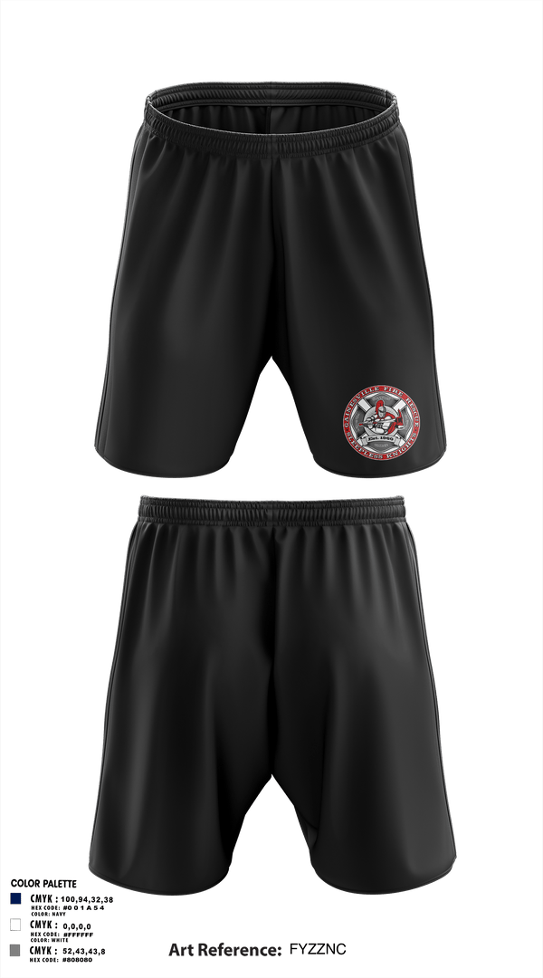 Athletic Shorts With Pockets, GFR Station 3, Fire Department, Teamtime, Team time, sublimation, custom sports apparel, team uniforms, spirit wear, spiritwear, sports uniforms, custom shirts, team store, custom team store, fundraiser sports, apparel fundraiser