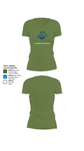 San Leandro High School Golf 2010709 Women's Short Sleeve V-neck Shirt - 20