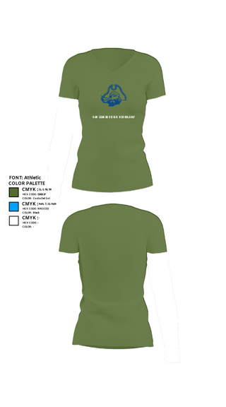 Womens Short Sleeve Vneck Shirt, San Leandro High School Golf, Golf, Teamtime, Team time, sublimation, custom sports apparel, team uniforms, spirit wear, spiritwear, sports uniforms, custom shirts, team store, custom team store, fundraiser sports, apparel fundraiser
