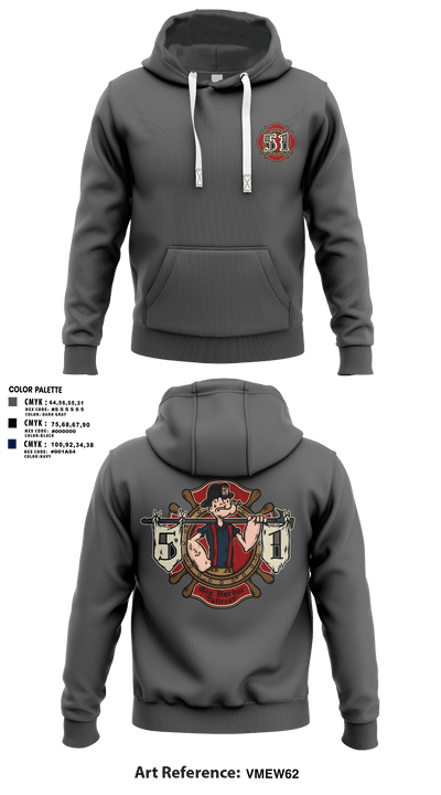 Station 51 74948008 Hoodie - 7