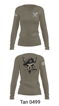 82EASOS 24073649 Women's Long Sleeve V-neck Shirt - 77