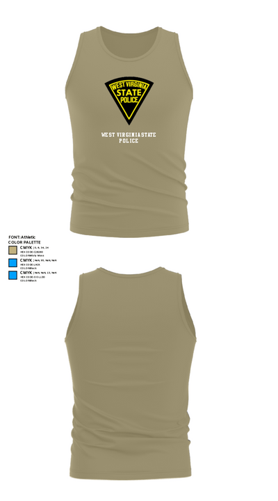 West Virginia State Police 52894228 Tank Top - 94