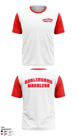 Short Sleeve Performance Shirt, Burlingame, Wrestling, Teamtime, Team time, sublimation, custom sports apparel, team uniforms, spirit wear, spiritwear, sports uniforms, custom shirts, team store, custom team store, fundraiser sports, apparel fundraiser