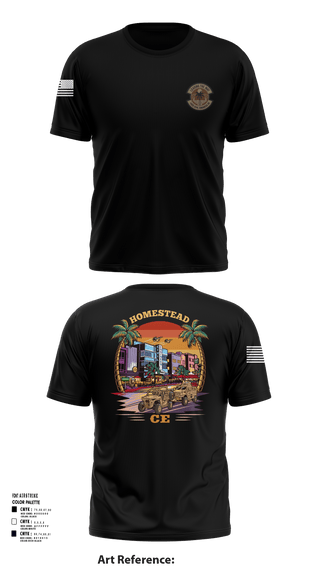 Short Sleeve Performance Shirt, 482D Civil Engineer Squadron, Air Force, Teamtime, Team time, sublimation, custom sports apparel, team uniforms, spirit wear, spiritwear, sports uniforms, custom shirts, team store, custom team store, fundraiser sports, apparel fundraiser