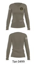 Ravenswood Volunteer Fire Department 47205715 Women's Long Sleeve V-neck Shirt - 77